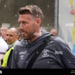 luton-town-manager-rob-edwards-arrives-for-the-premier-league-match-at-the-amex-brighton-and-hove-picture-date-saturday-august-12-2023-2RGXWJY
