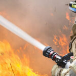 Firefighters,Battle,A,Wildfire
